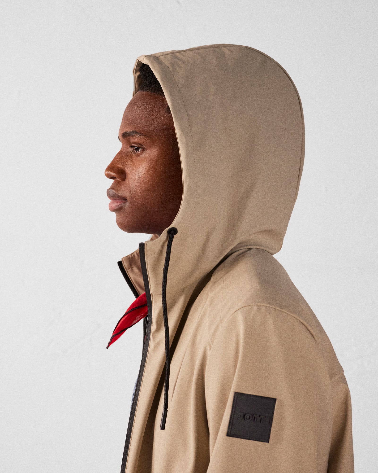 Parka mi-longue légère Beige Chester