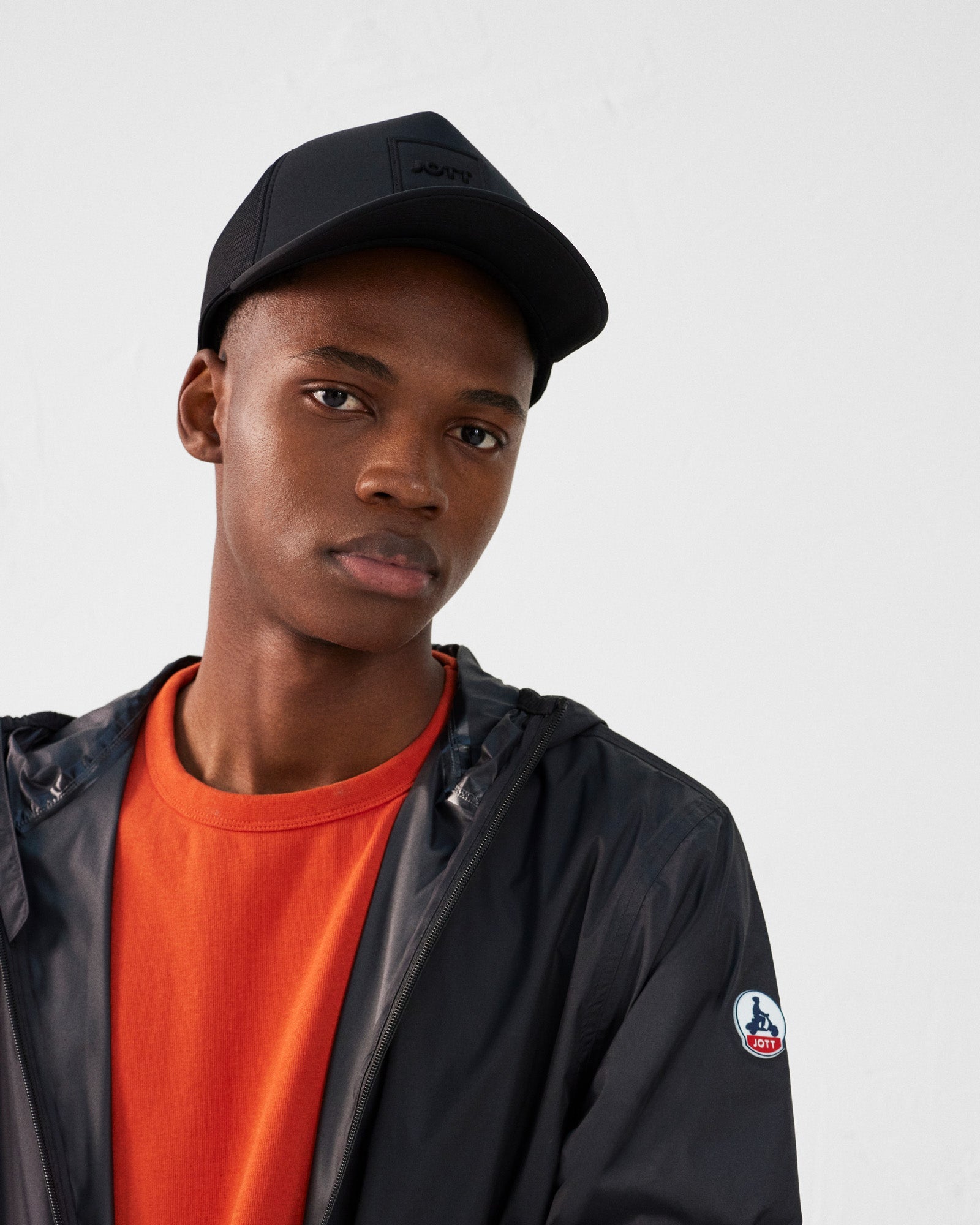 Imperméable paquetable Noir Derry