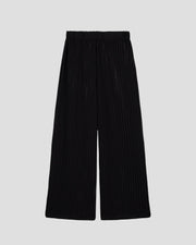 Pantalon en maille de coton Noir Virginia