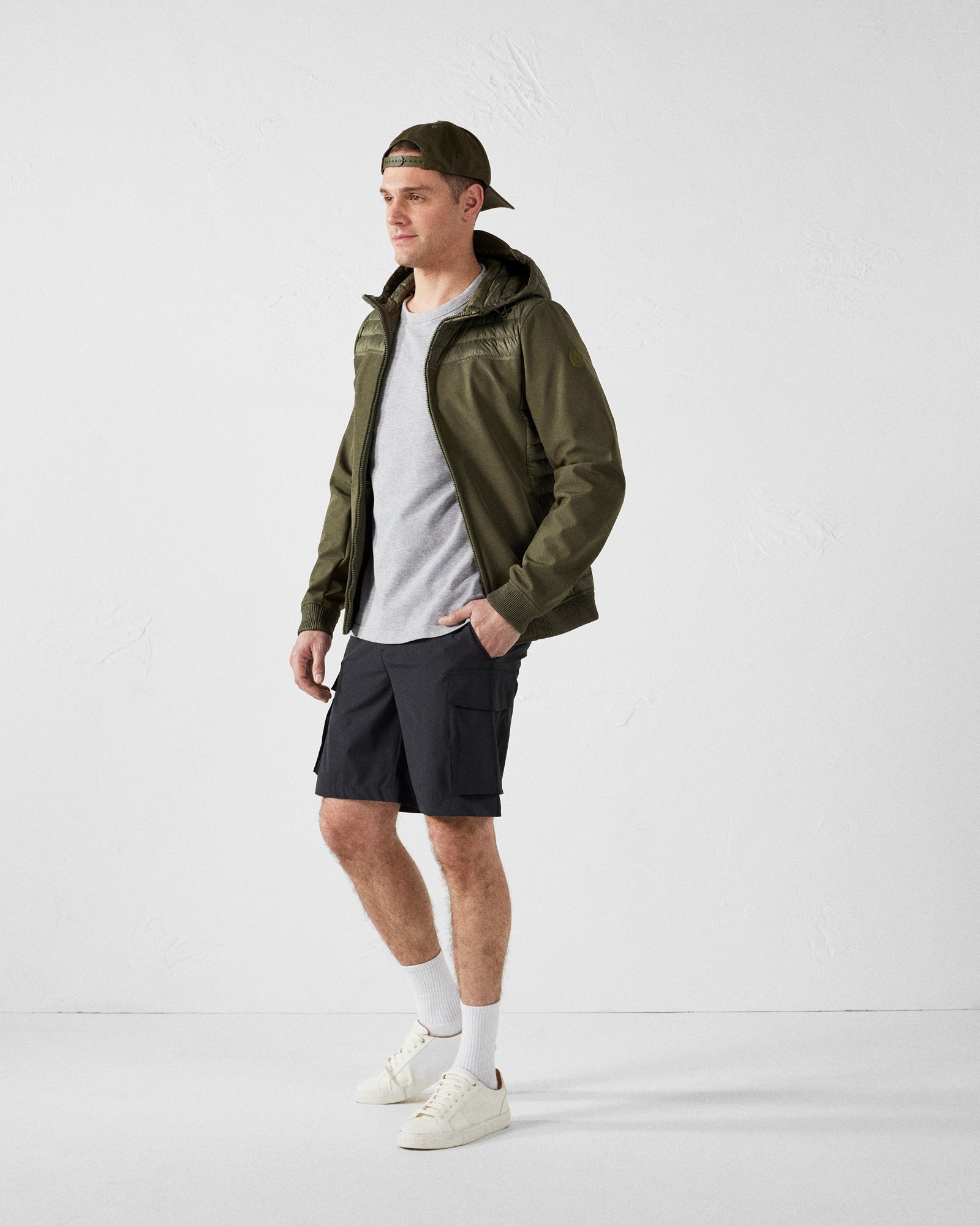 Short cargo Noir Morpheus