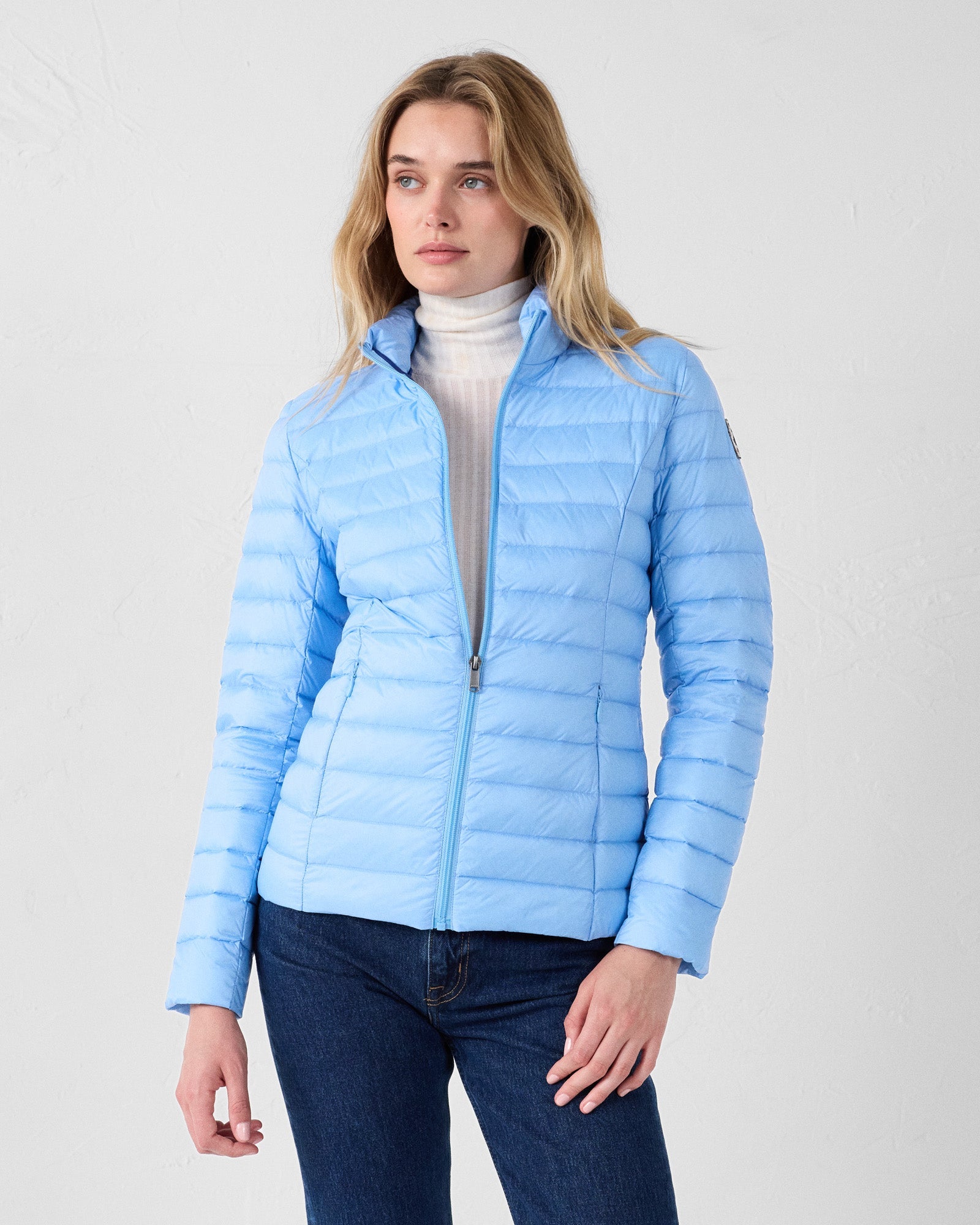 Doudoune légère Bleu cristal Cha