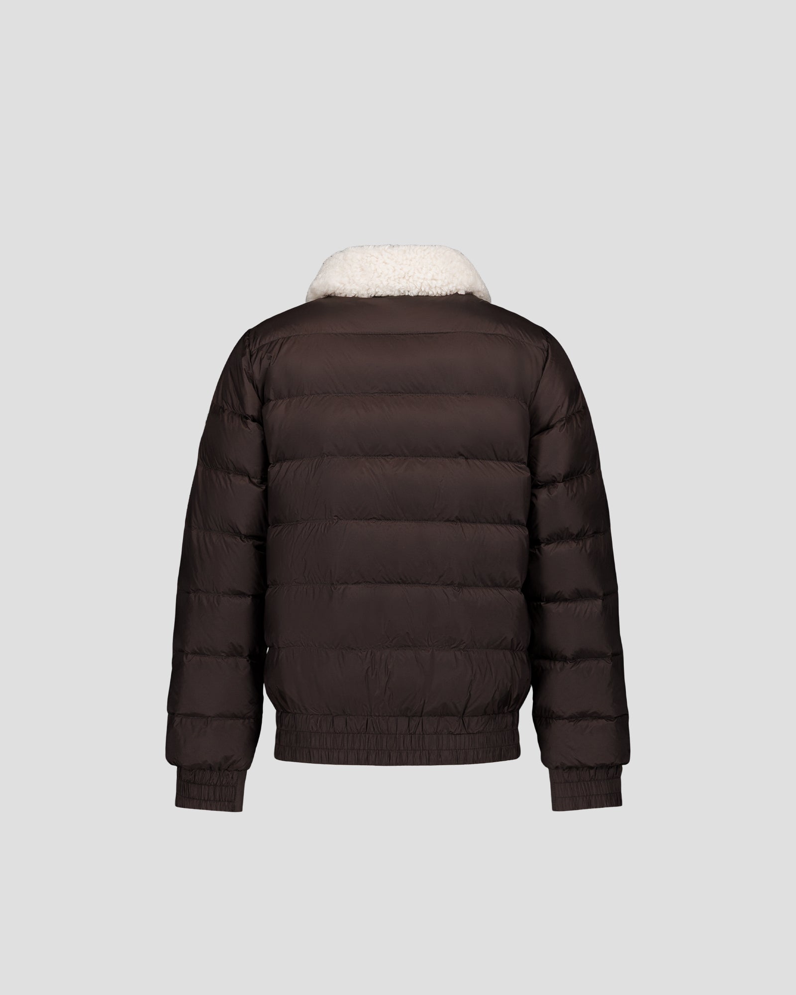 Doudoune enfant aviateur Café noir Bass