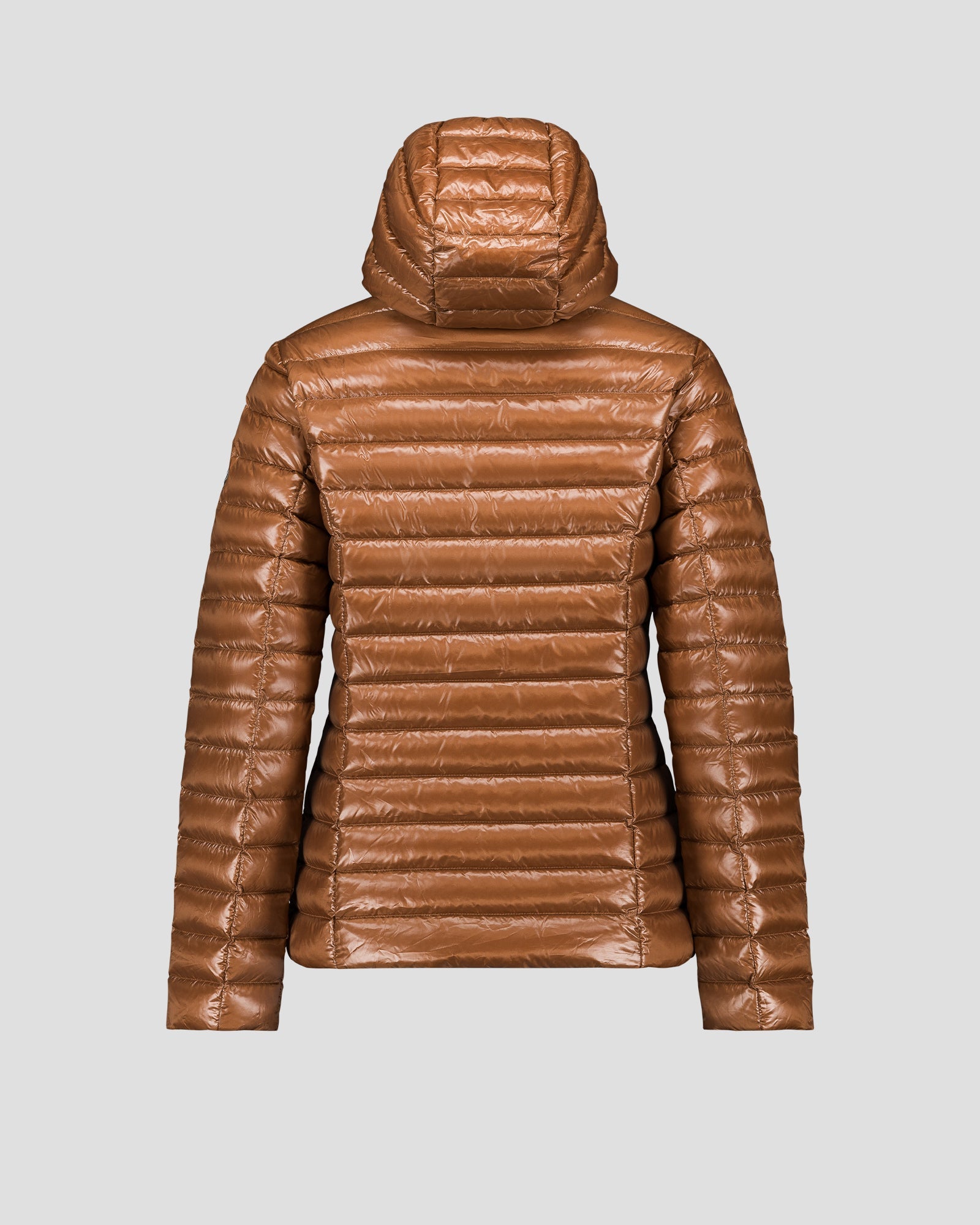 Doudoune légère à capuche Sucre roux Cloe shiny