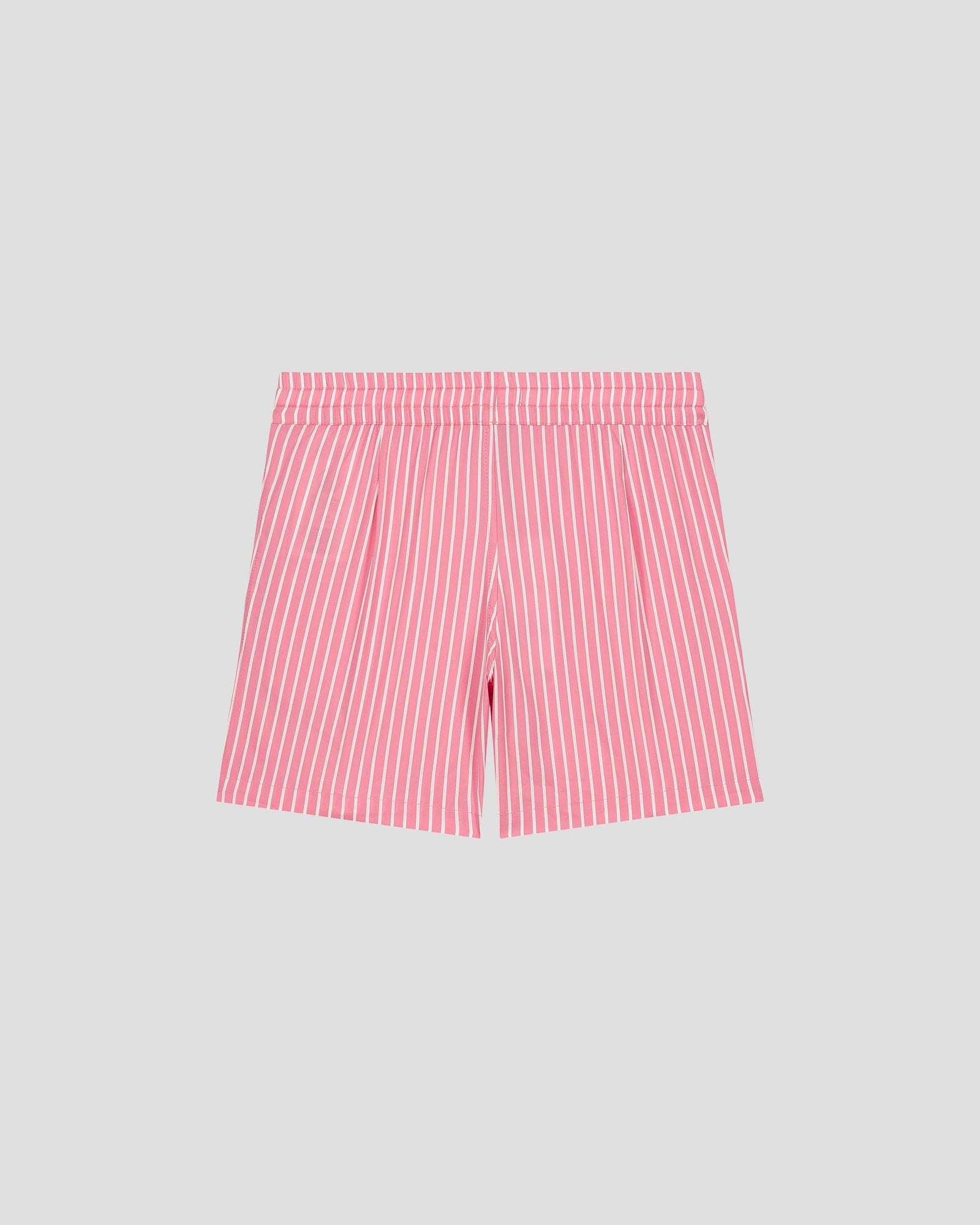 Bermuda enfant en popeline Pink antique rayé Joe stripe