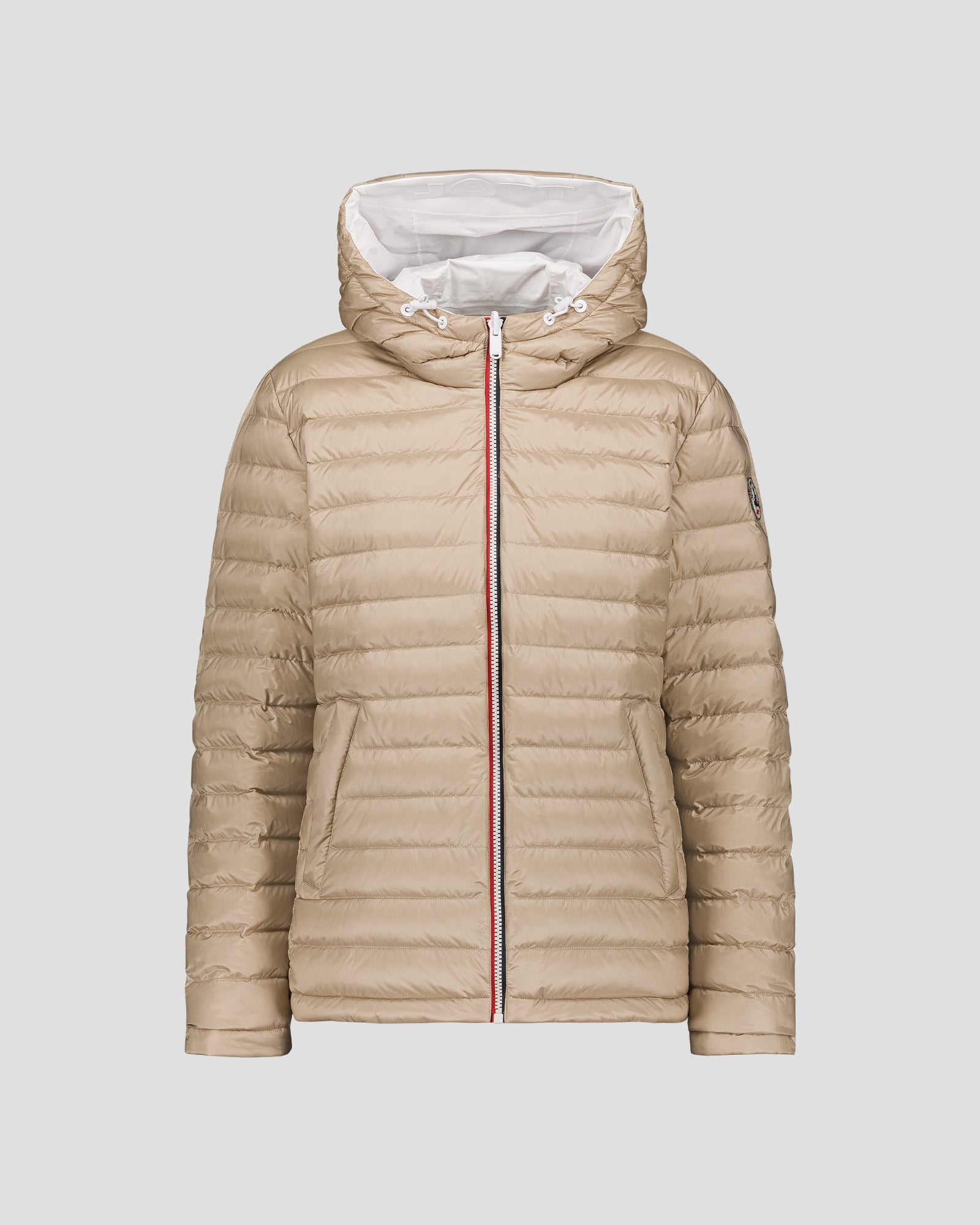 Doudoune réversible Blanc/Beige Bergame