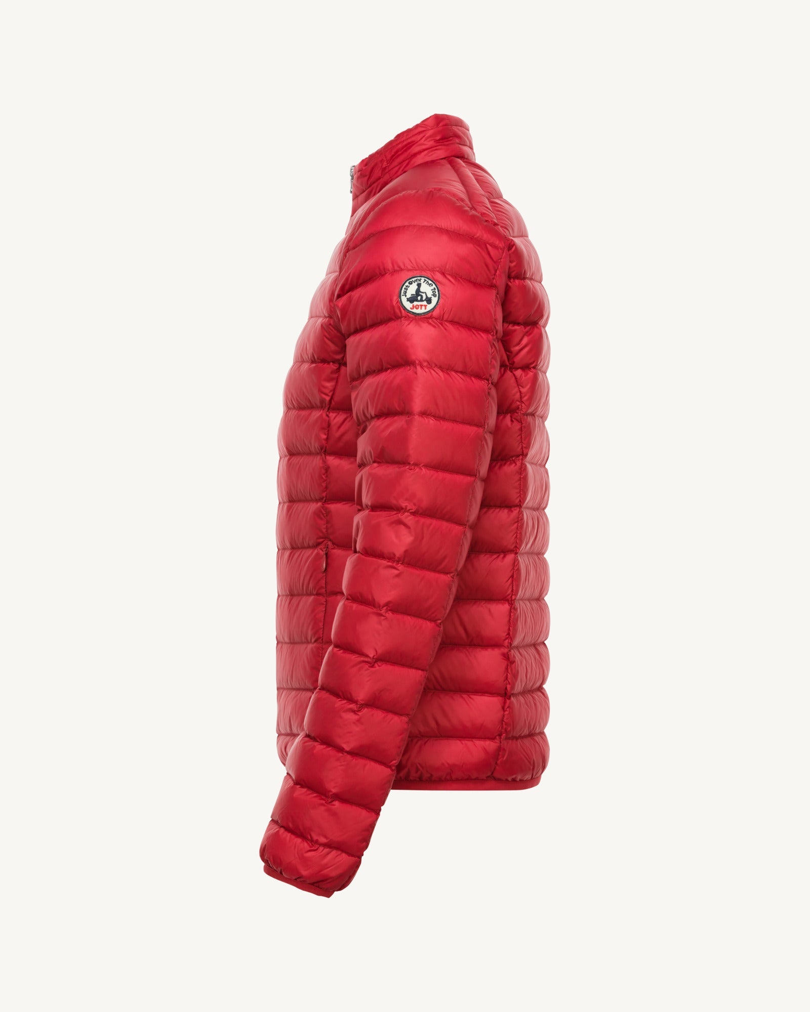 Doudoune légère Rouge Mat