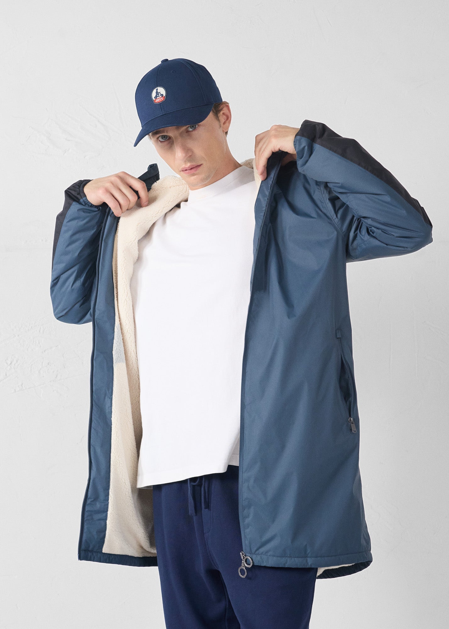 Imperméable sherpa long Bluestone Hallin sherpa