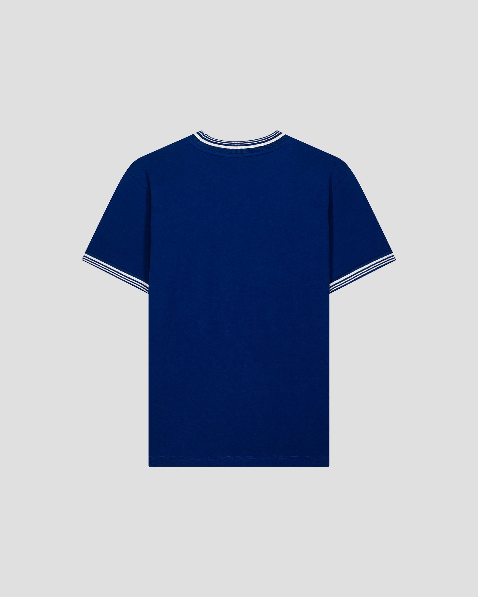 T-shirt col rond mixte Bleu cobalt Ley