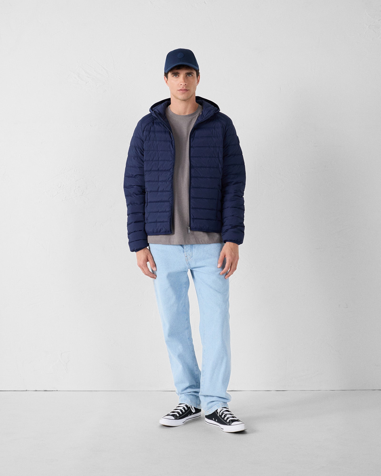 Doudoune légère stretch à capuche Marine Frantz