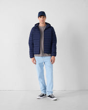 Doudoune légère stretch à capuche Marine Frantz