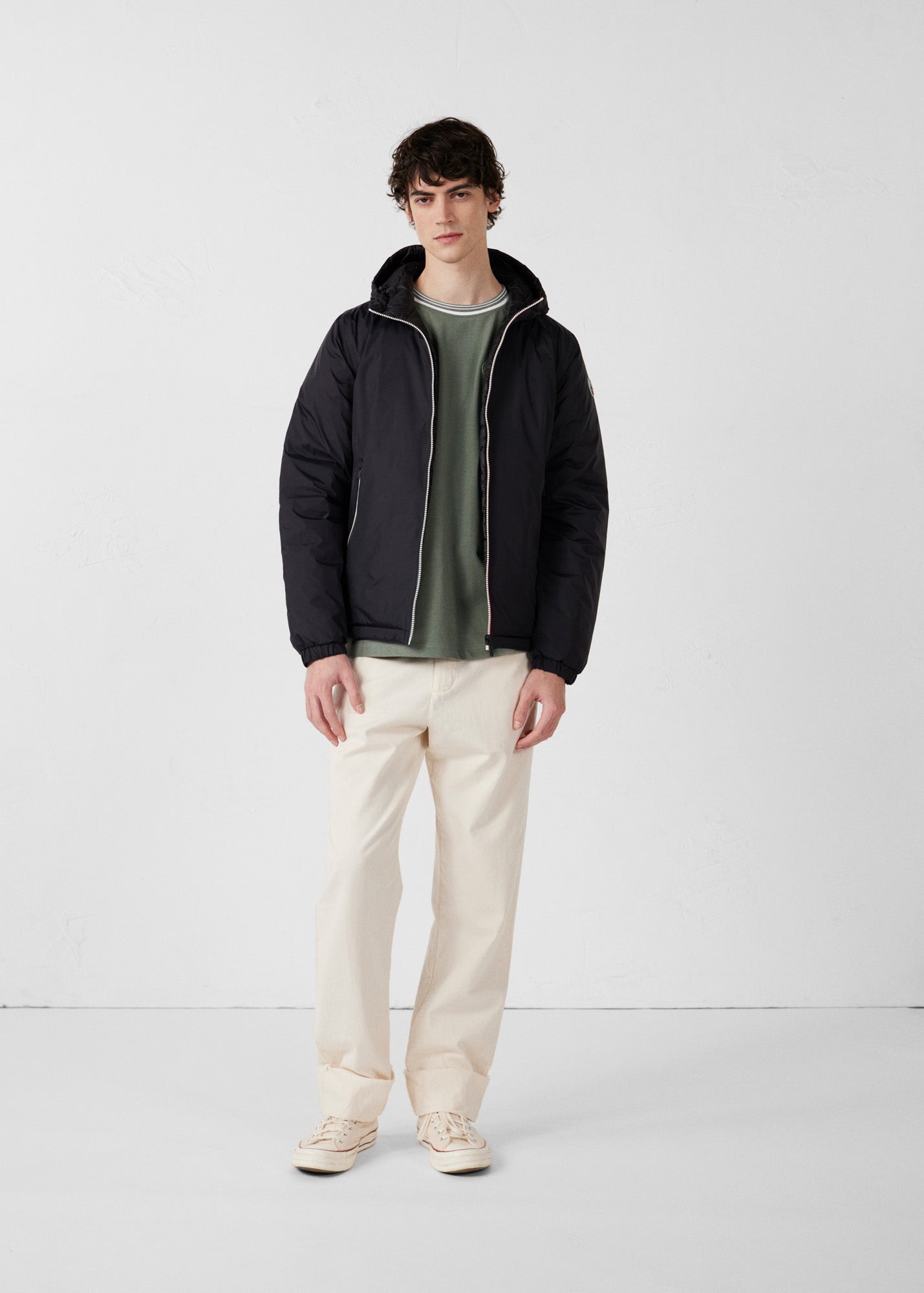 Doudoune réversible Noir Brummen