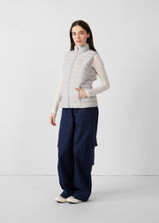 Doudoune sans manches stretch Reflet de mer Grenada