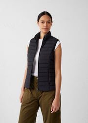 Doudoune sans manches stretch Noir Grenada