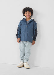 Imperméable enfant à capuche sherpa Bluestone Lag sherpa