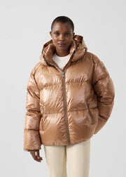Doudoune Grand Froid puffer Sucre roux Quinn shiny