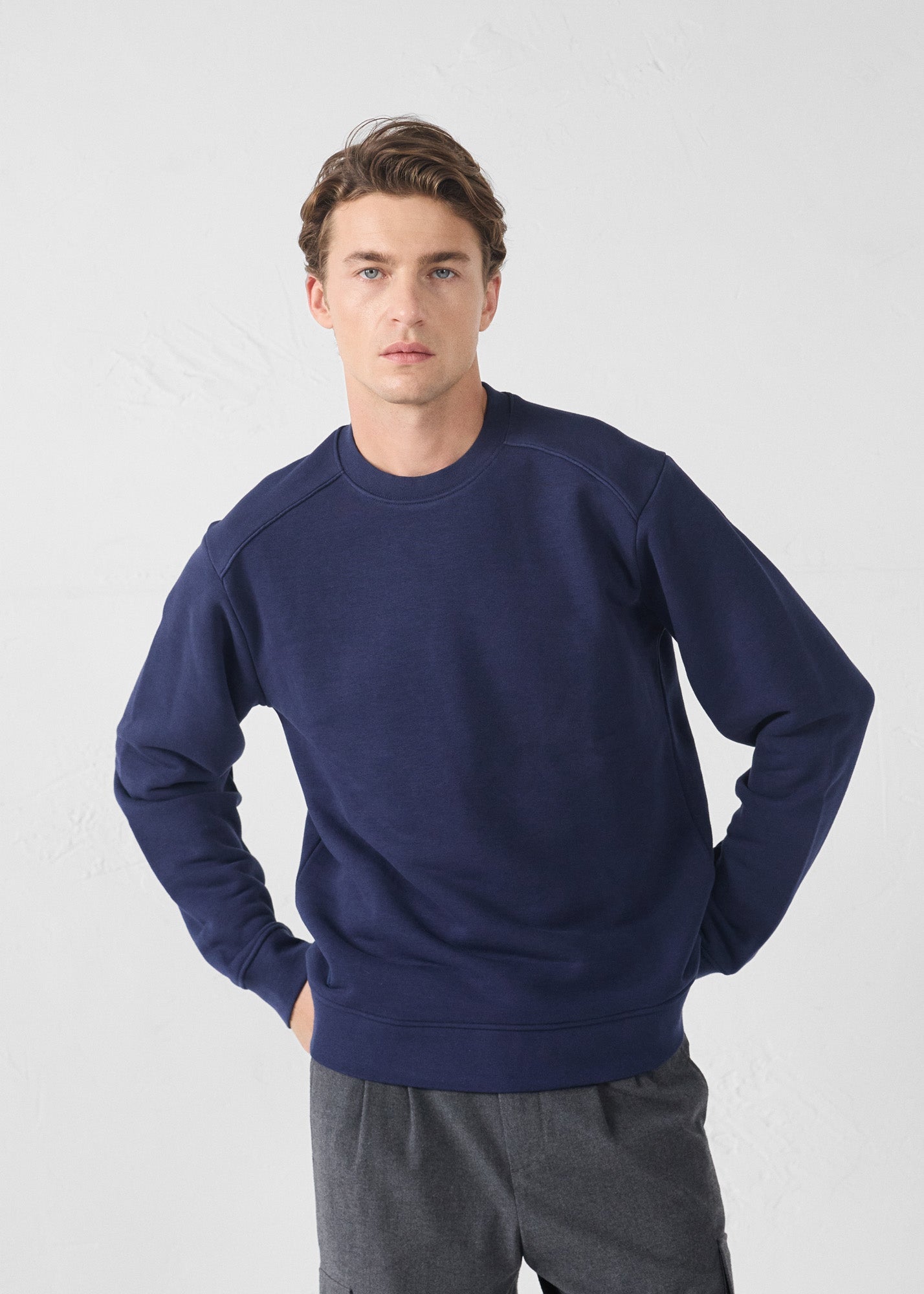 Sweatshirt Marine Robin