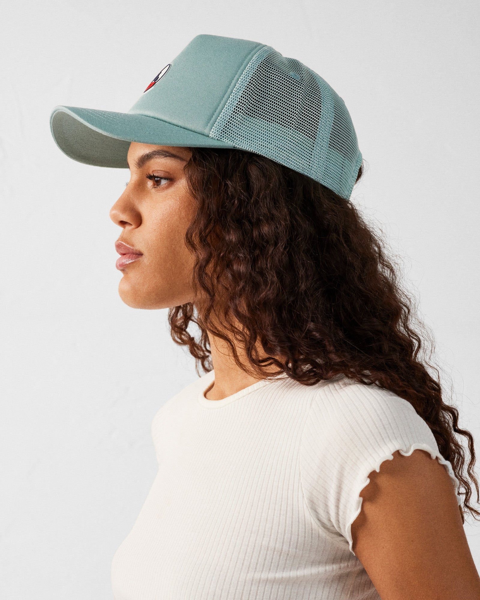 Casquette à filet Vert minéral Sail 2.0