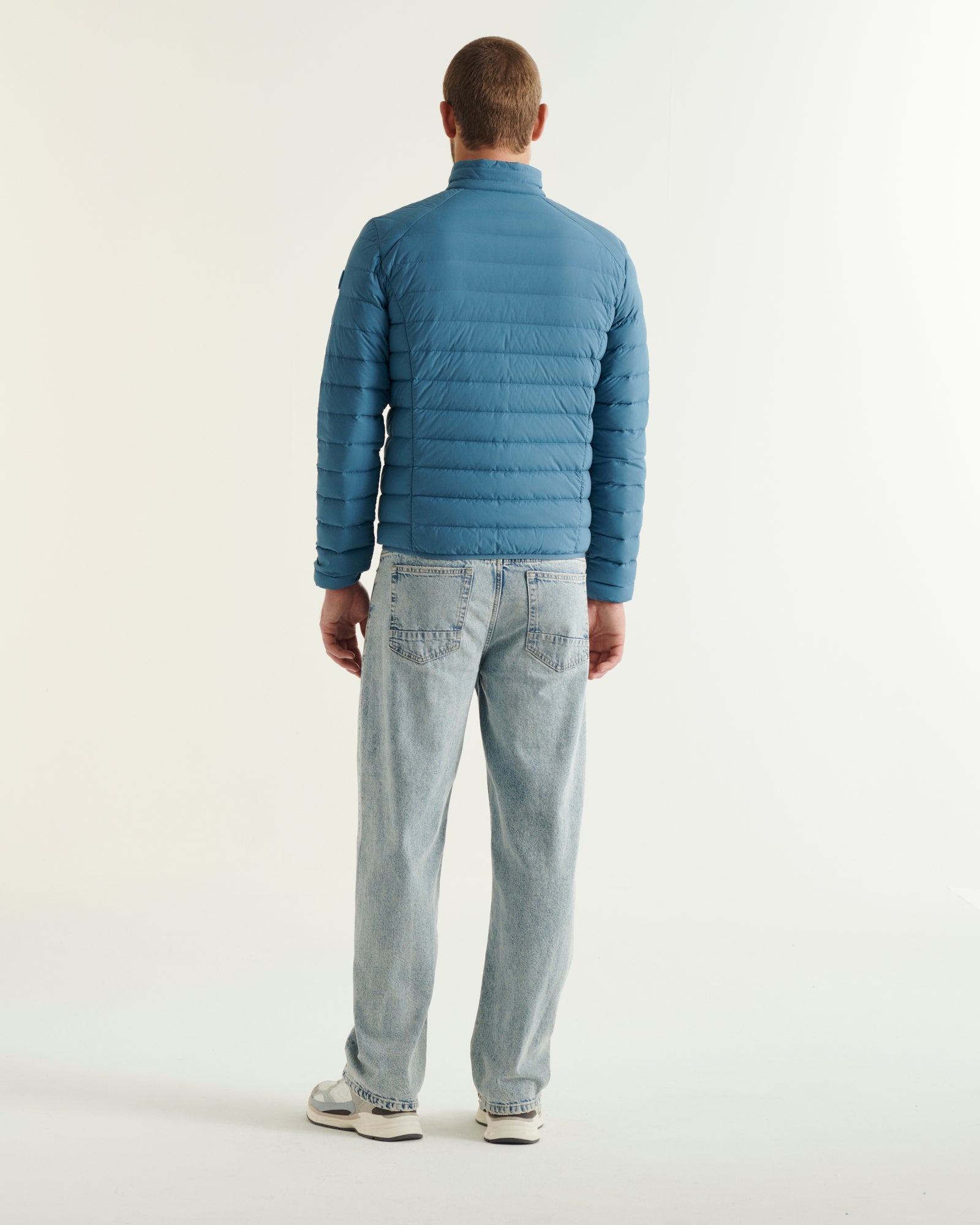 Doudoune légère stretch Bleu jeans Aragon