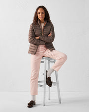 Doudoune légère Taupe Cha