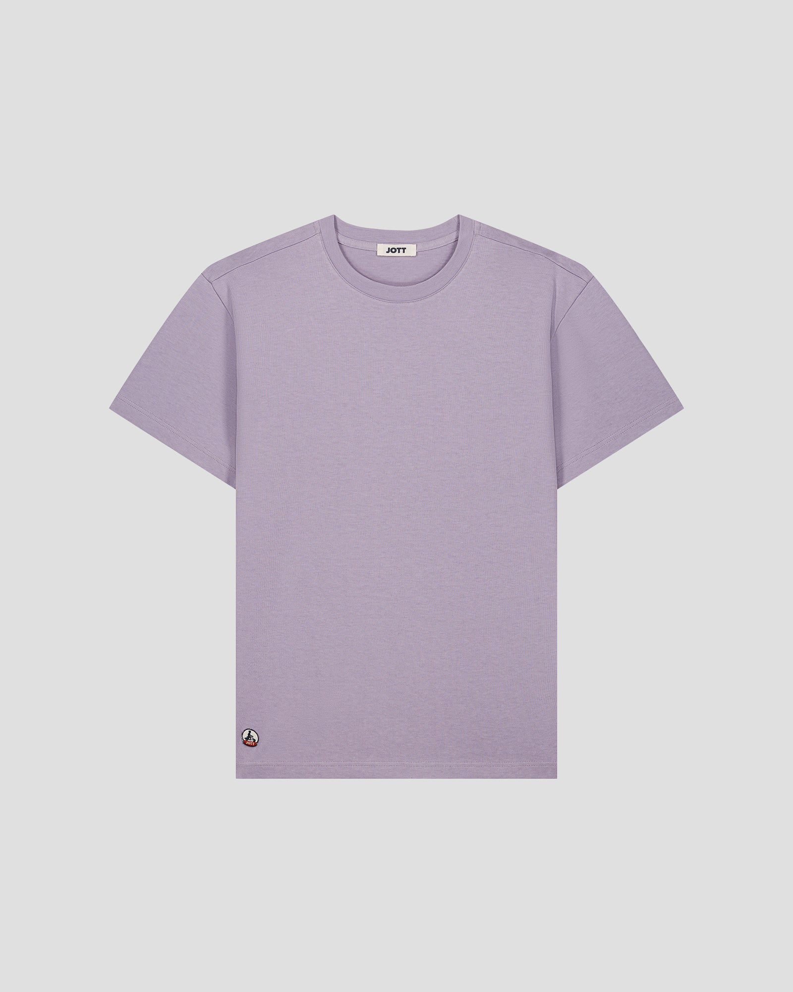 T-Shirt col rond mixte Encens violet Andrea