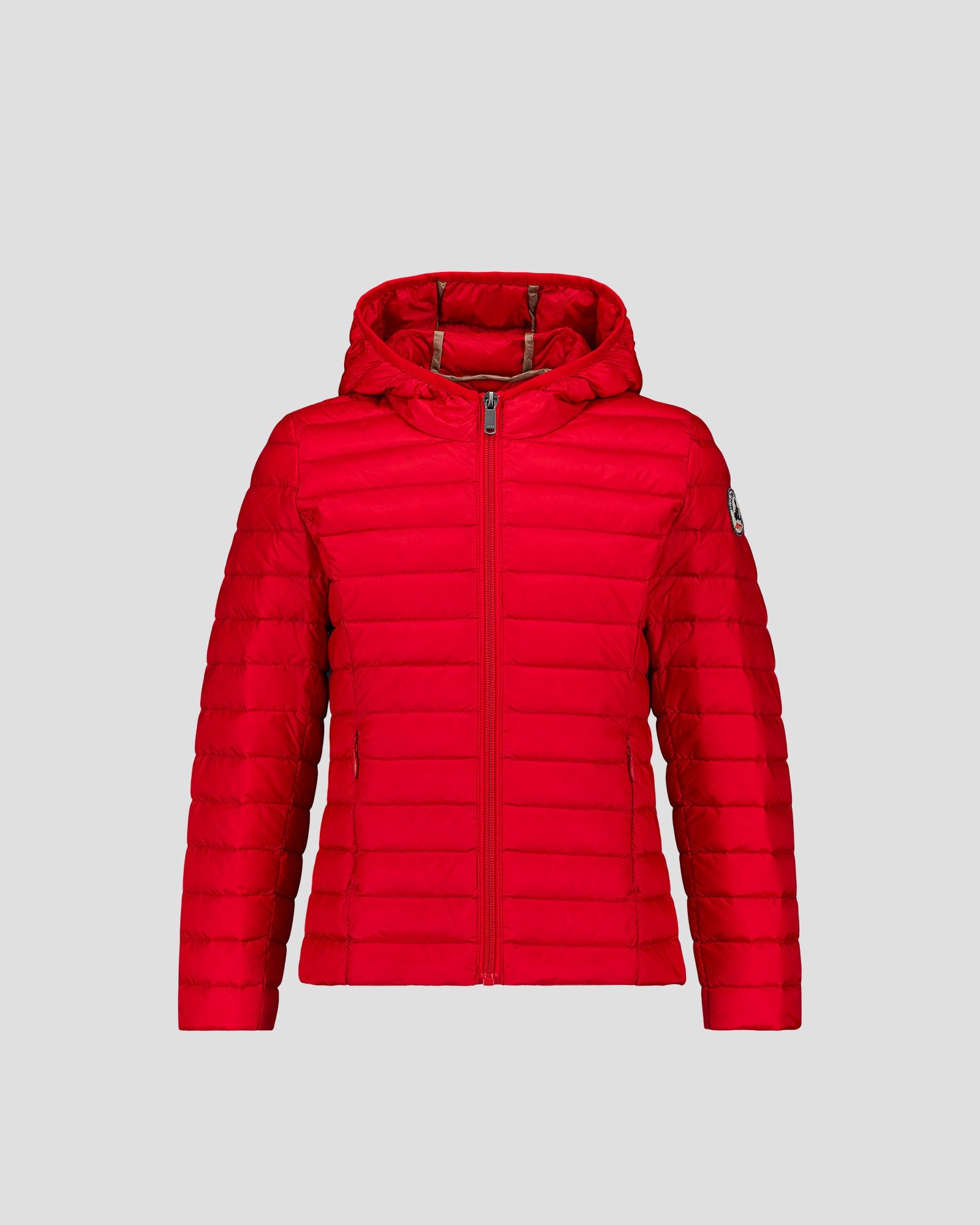Doudoune légère à capuche enfant Rouge carmin Carla