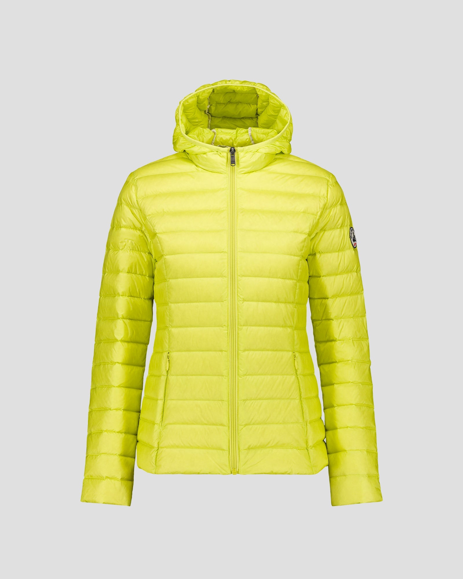 Doudoune légère à capuche Jaune élexir Cloe