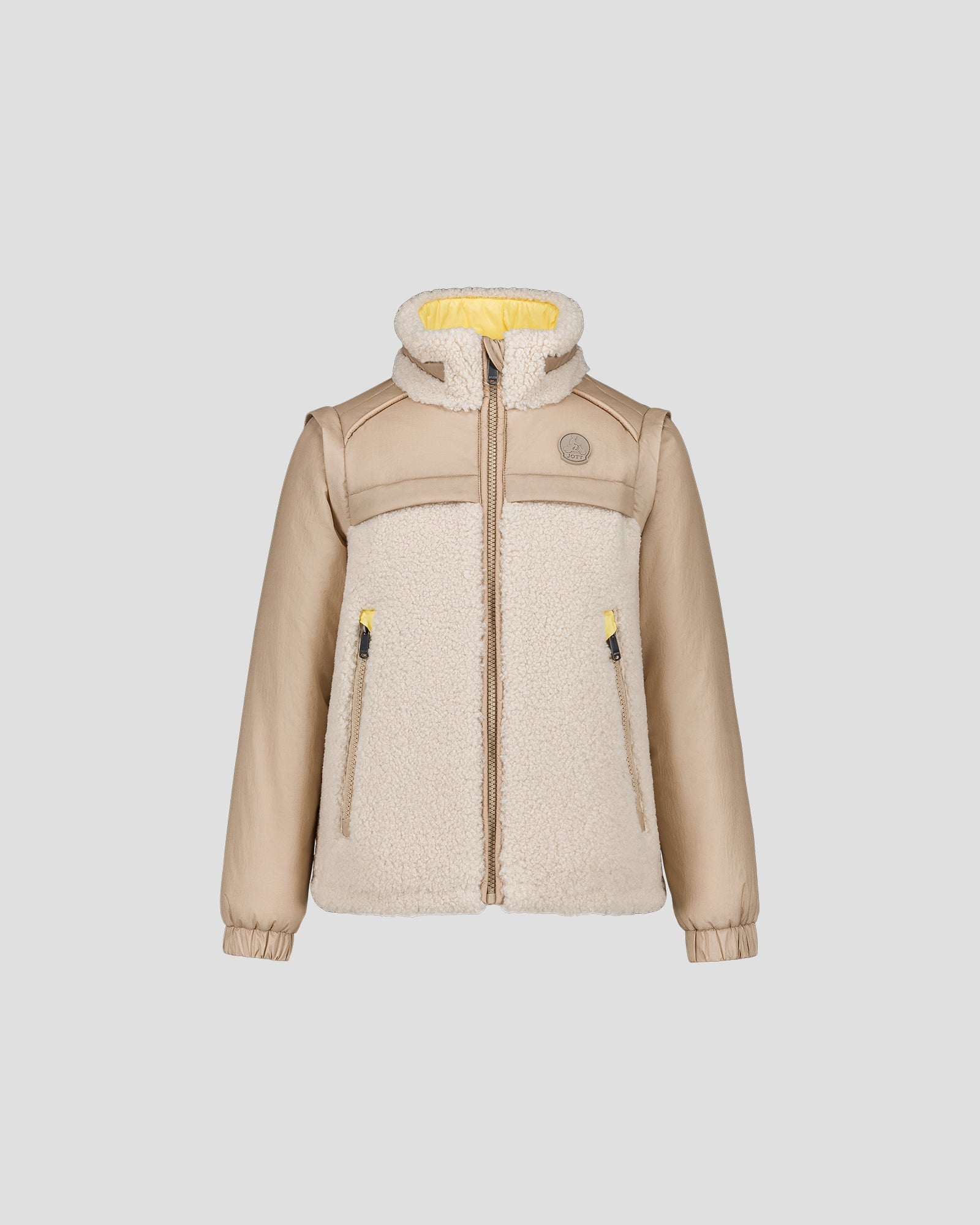 Doudoune enfant sherpa Naturel Erwan
