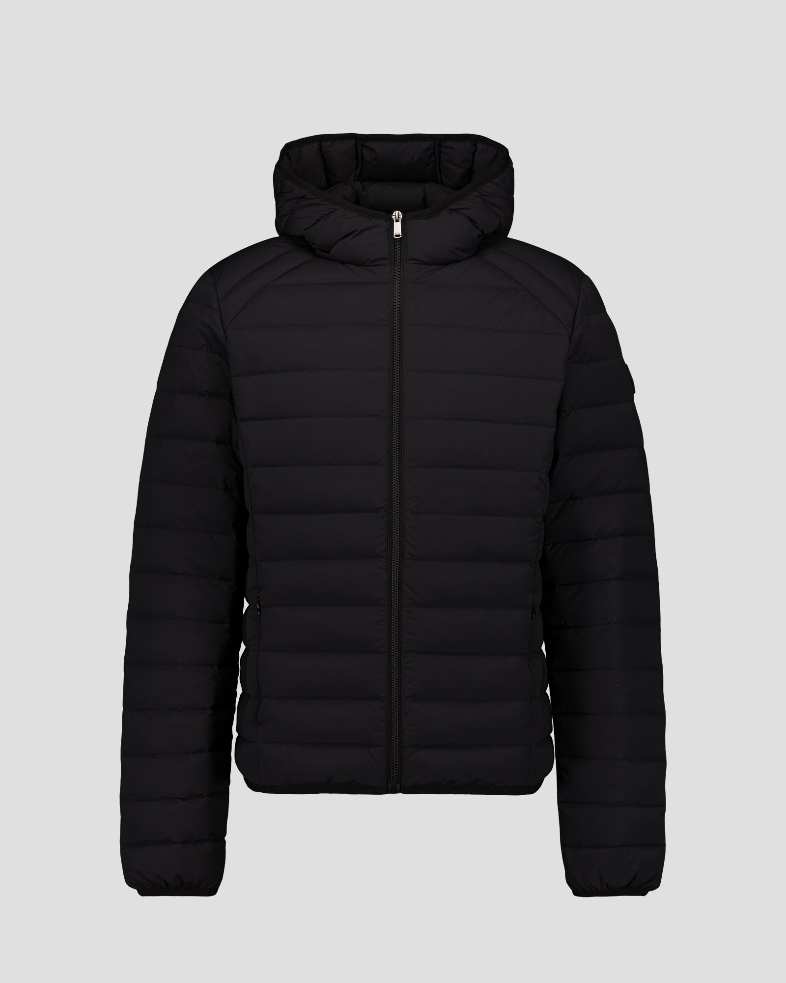 Doudoune légère stretch à capuche Noir Frantz