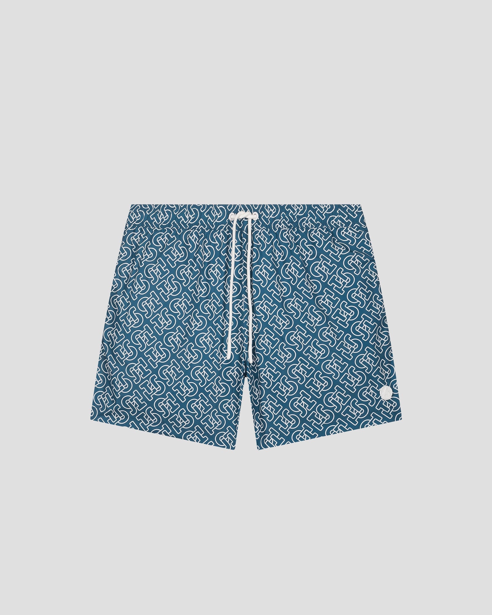 Maillot de bain Mono bleu jeans Ian monogram