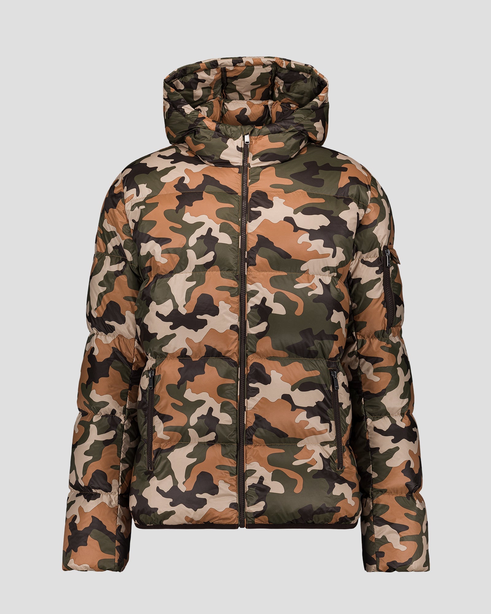 Doudoune Grand Froid  Camo sucre roux Java print