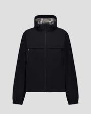 Imperméable à capuche Noir Noste