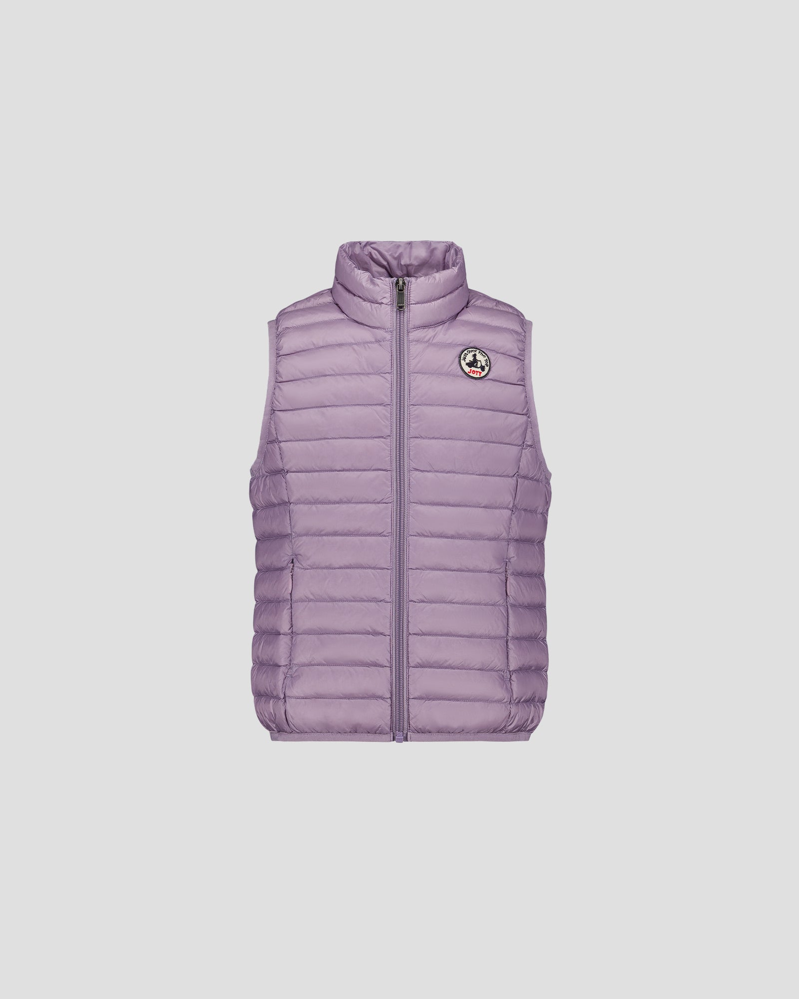 Doudoune sans manches enfant Encens violet Zoe