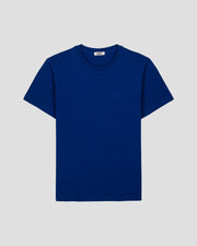 T-shirt à col rond homme en coton Bleu cobalt Pedro