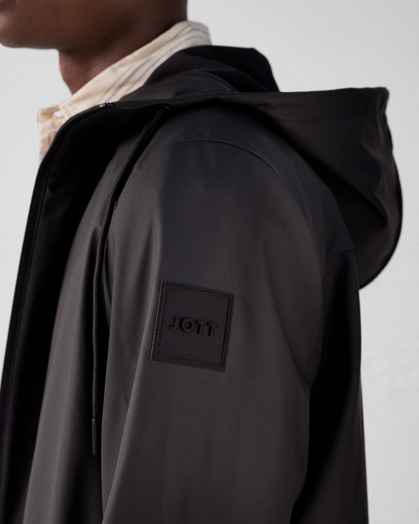 Parka mi-longue légère Noir Chester