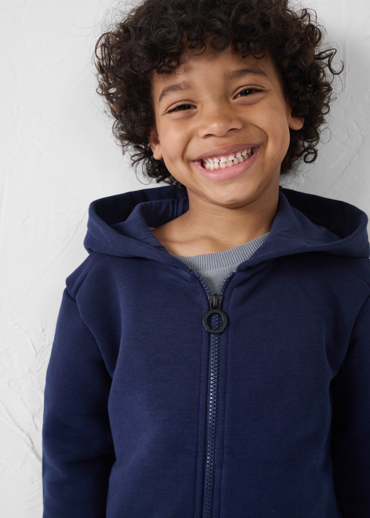 Veste enfant zippée à capuche Marine Arie