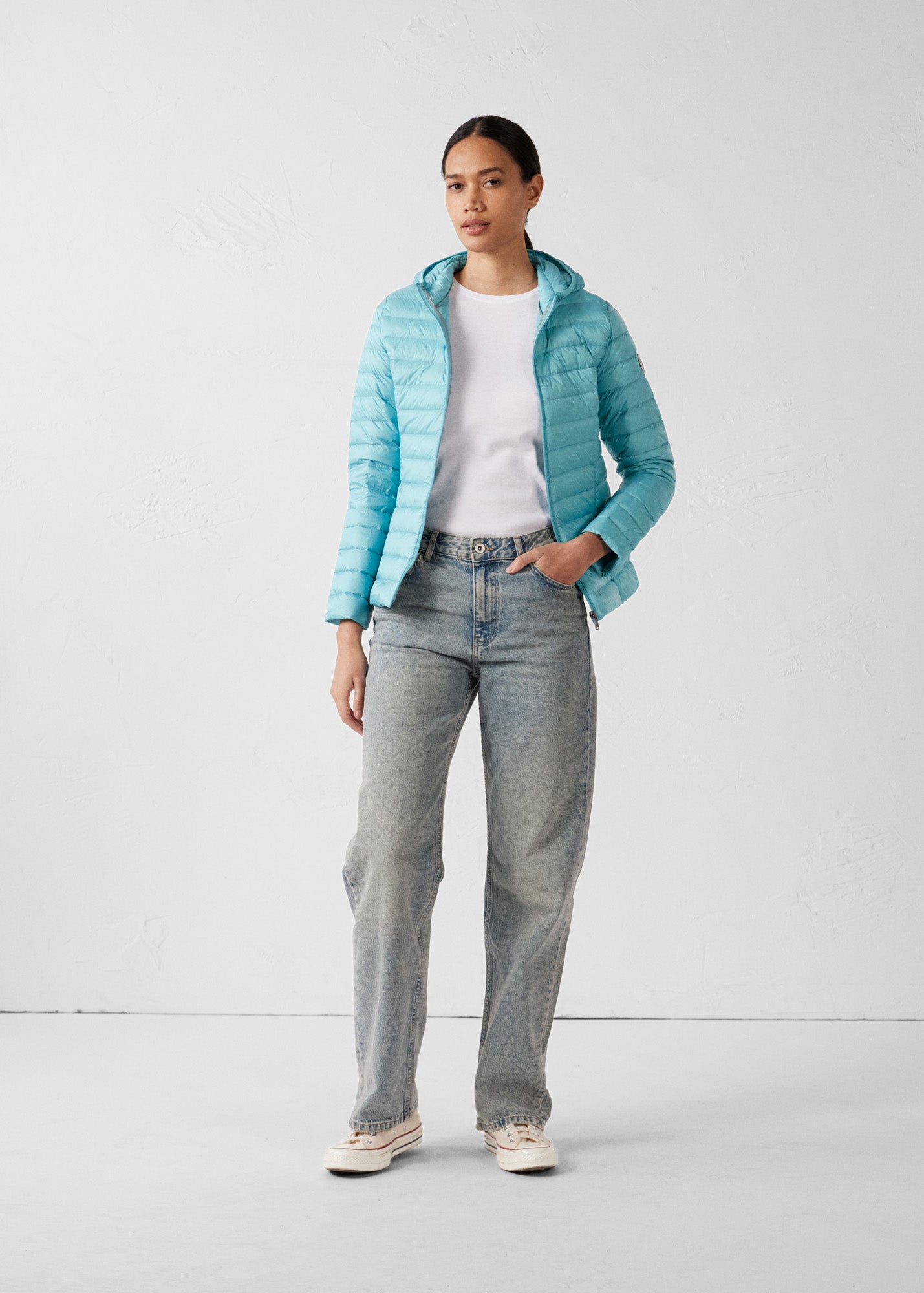 Doudoune légère à capuche Ecume Cloe