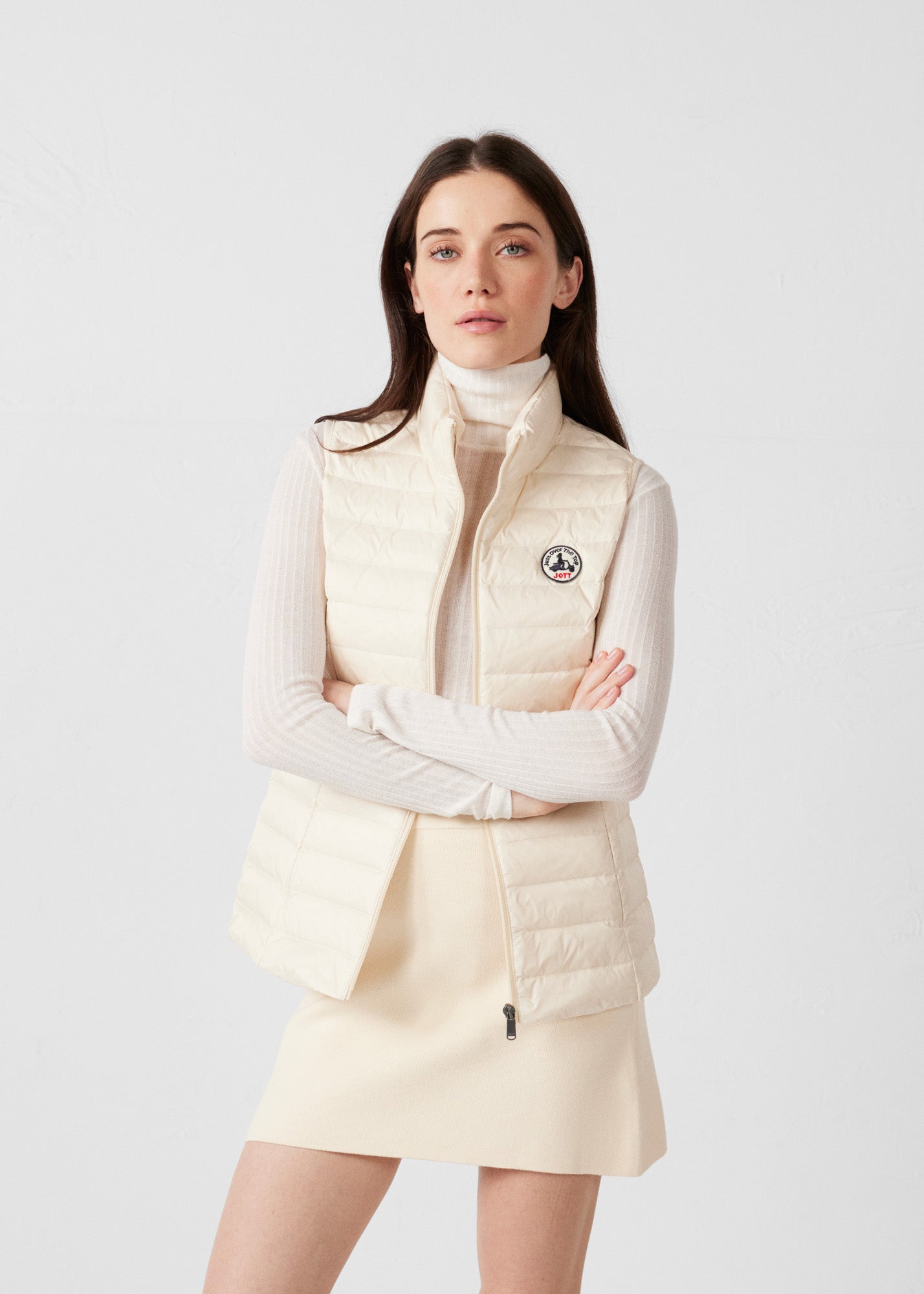 Doudoune légère sans manches Naturel Seda