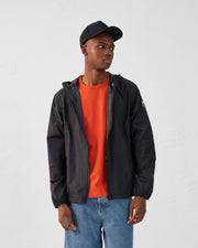 Imperméable paquetable Noir Derry