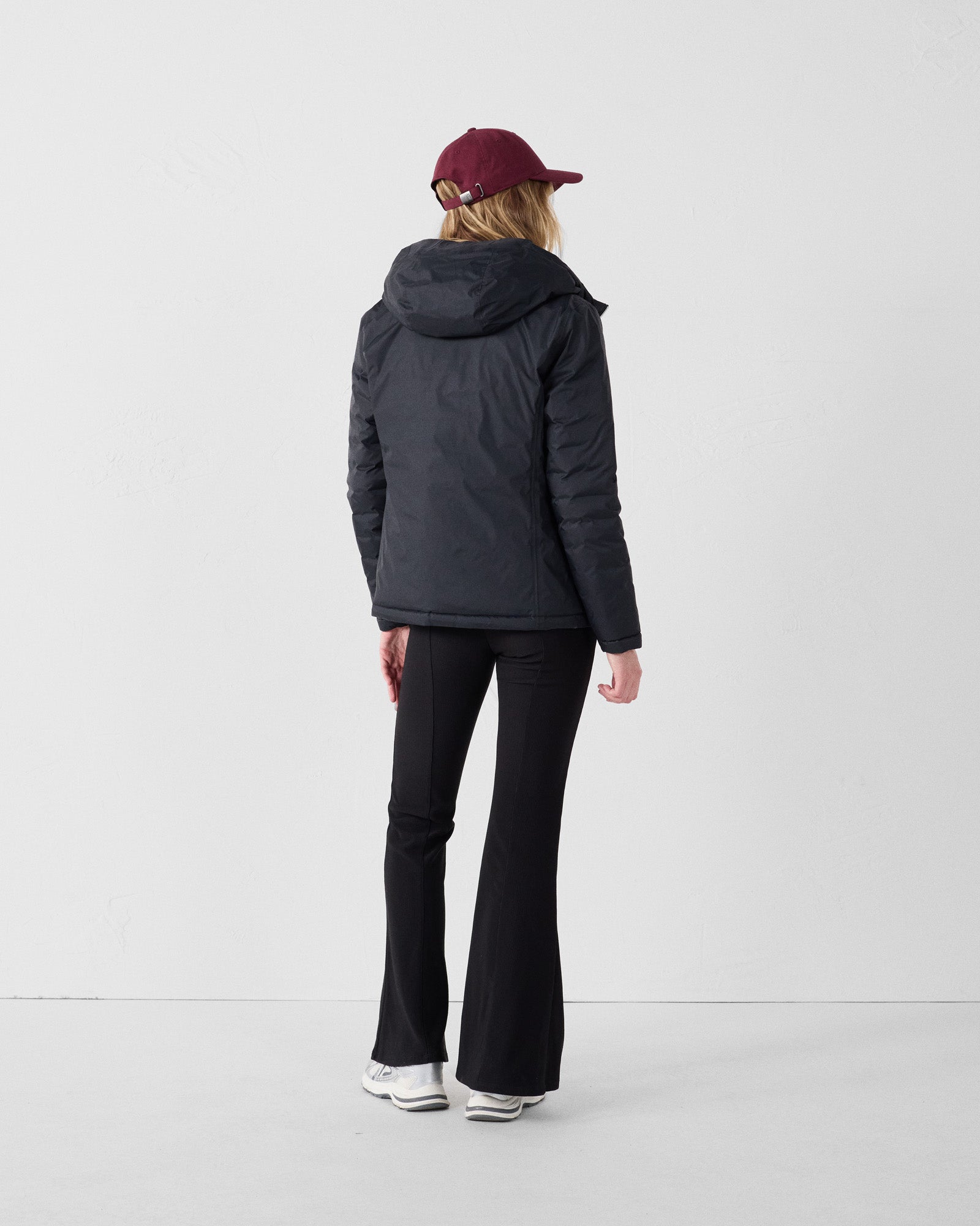 Doudoune réversible Noir/leopard beige Bergame print