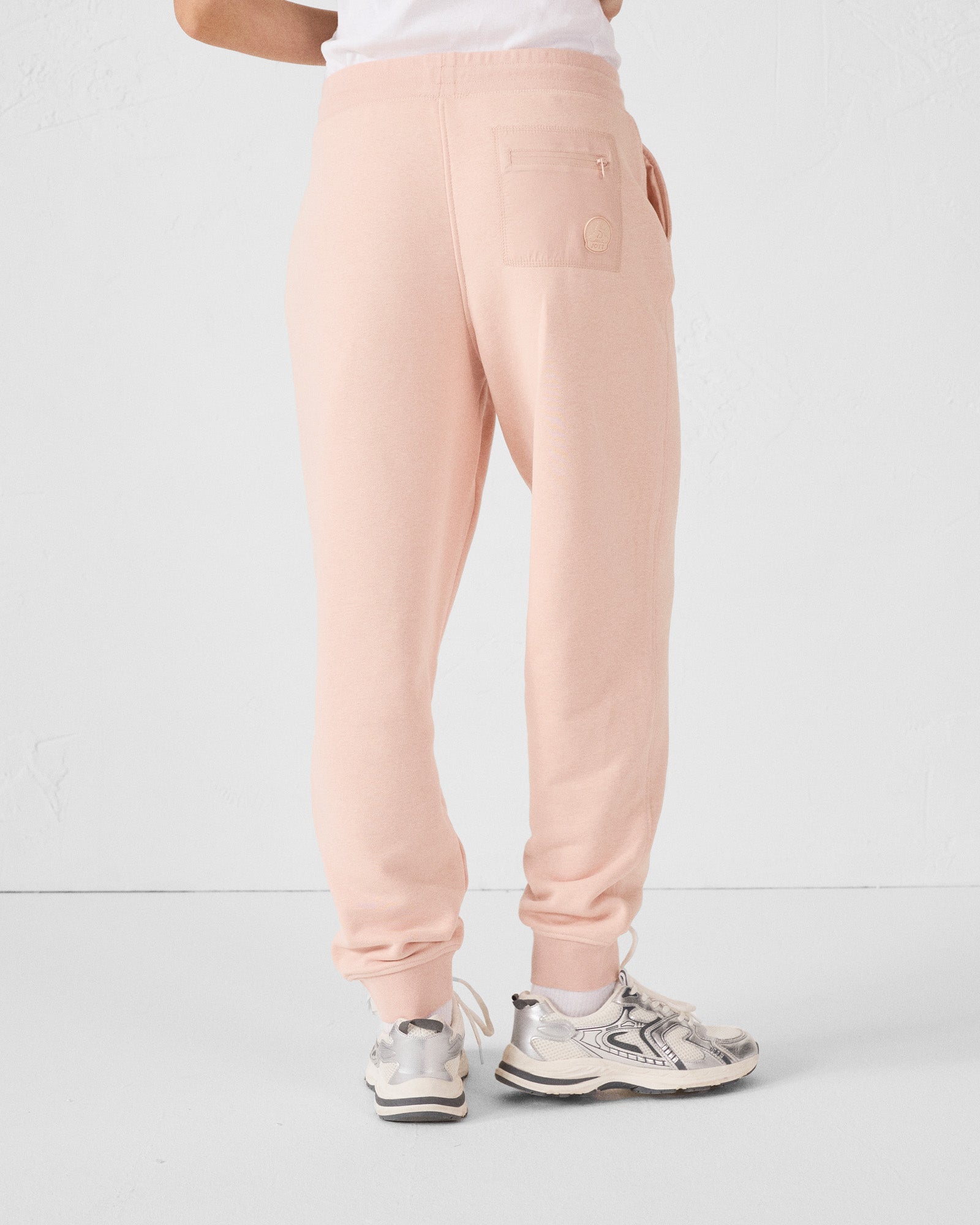 Pantalon de sport en coton Pêche clair Iris