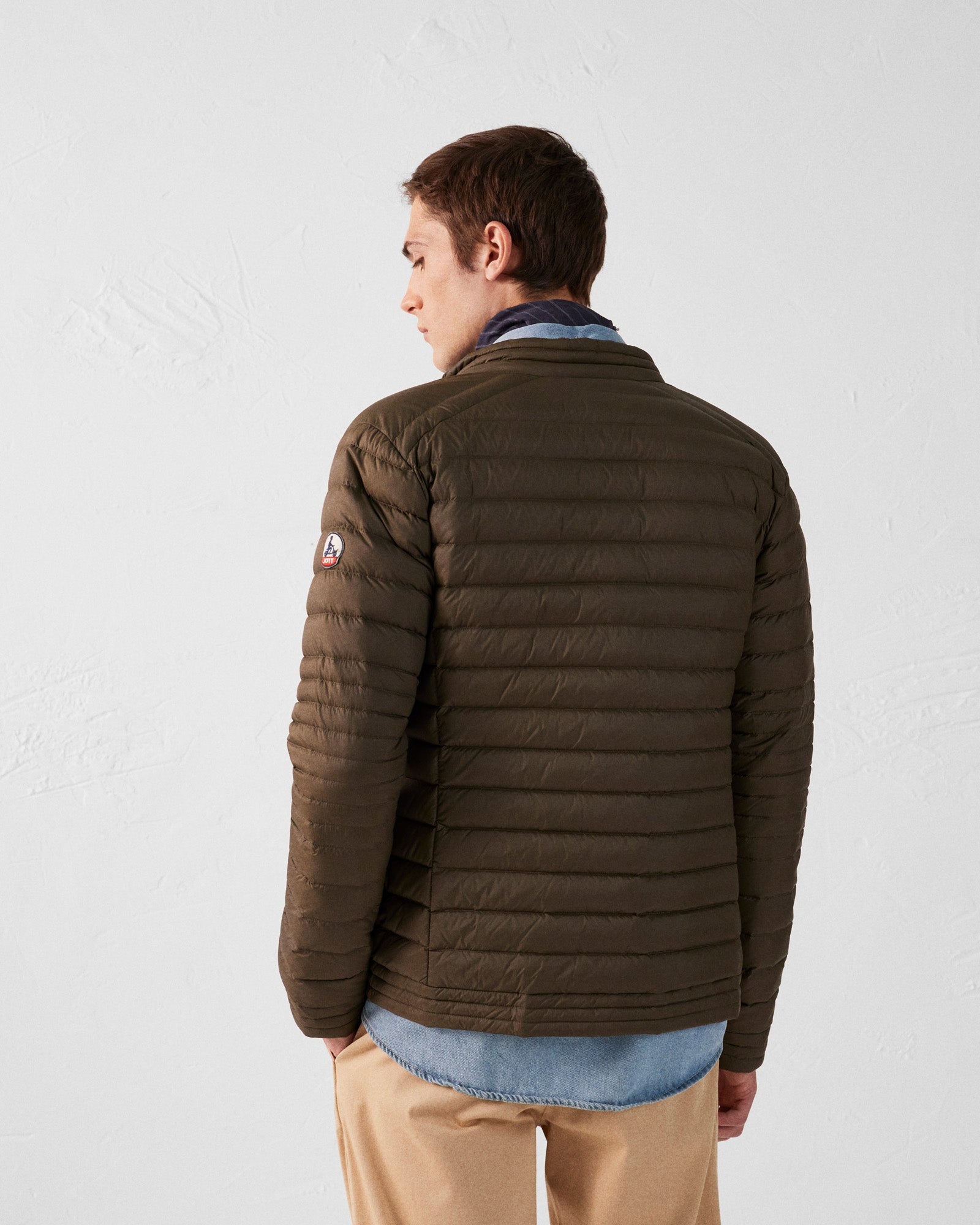 Doudoune coupe motard Army Alek