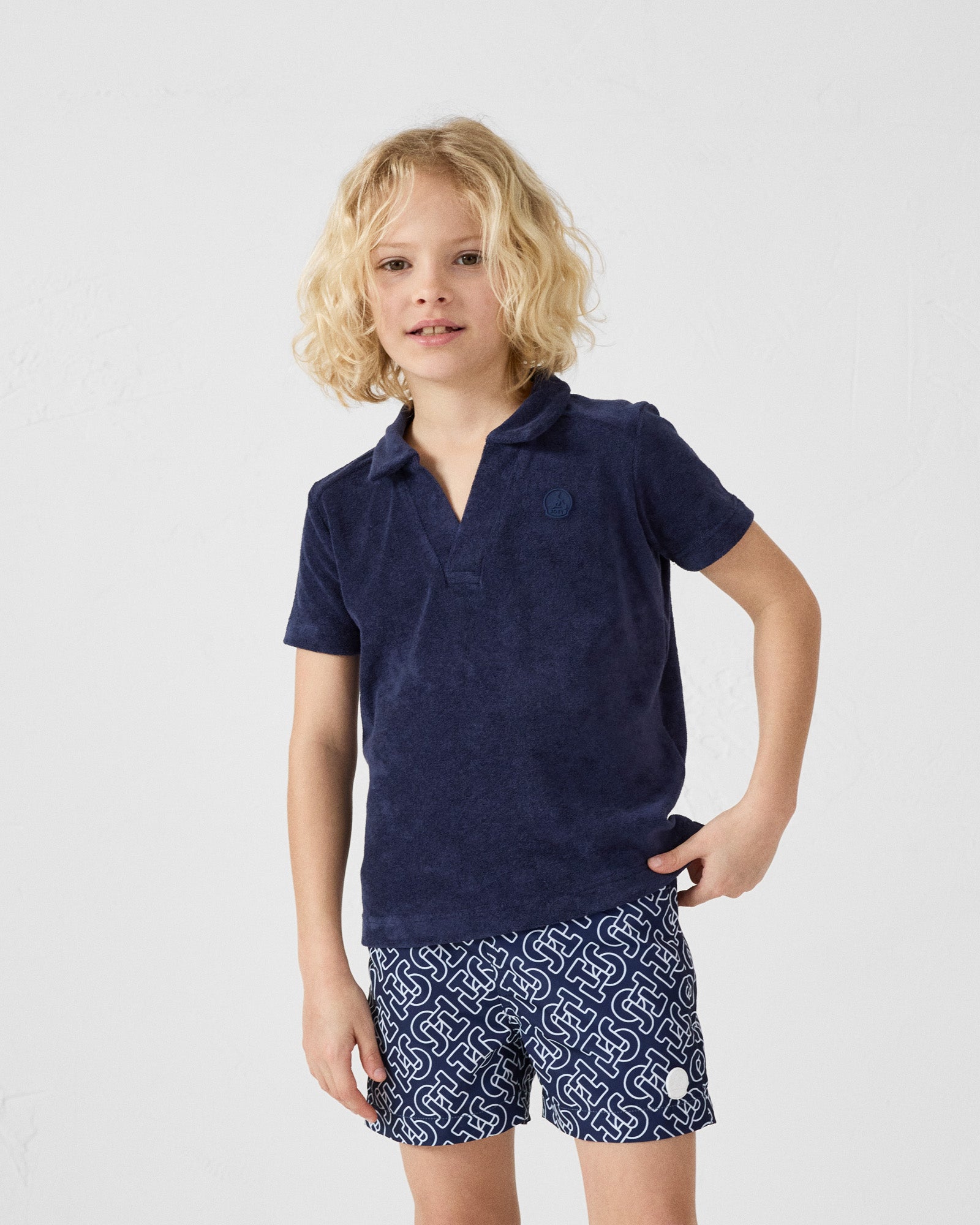 Polo éponge Marine Terry