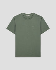 T-shirt à col rond homme en coton Vert sauge Pedro