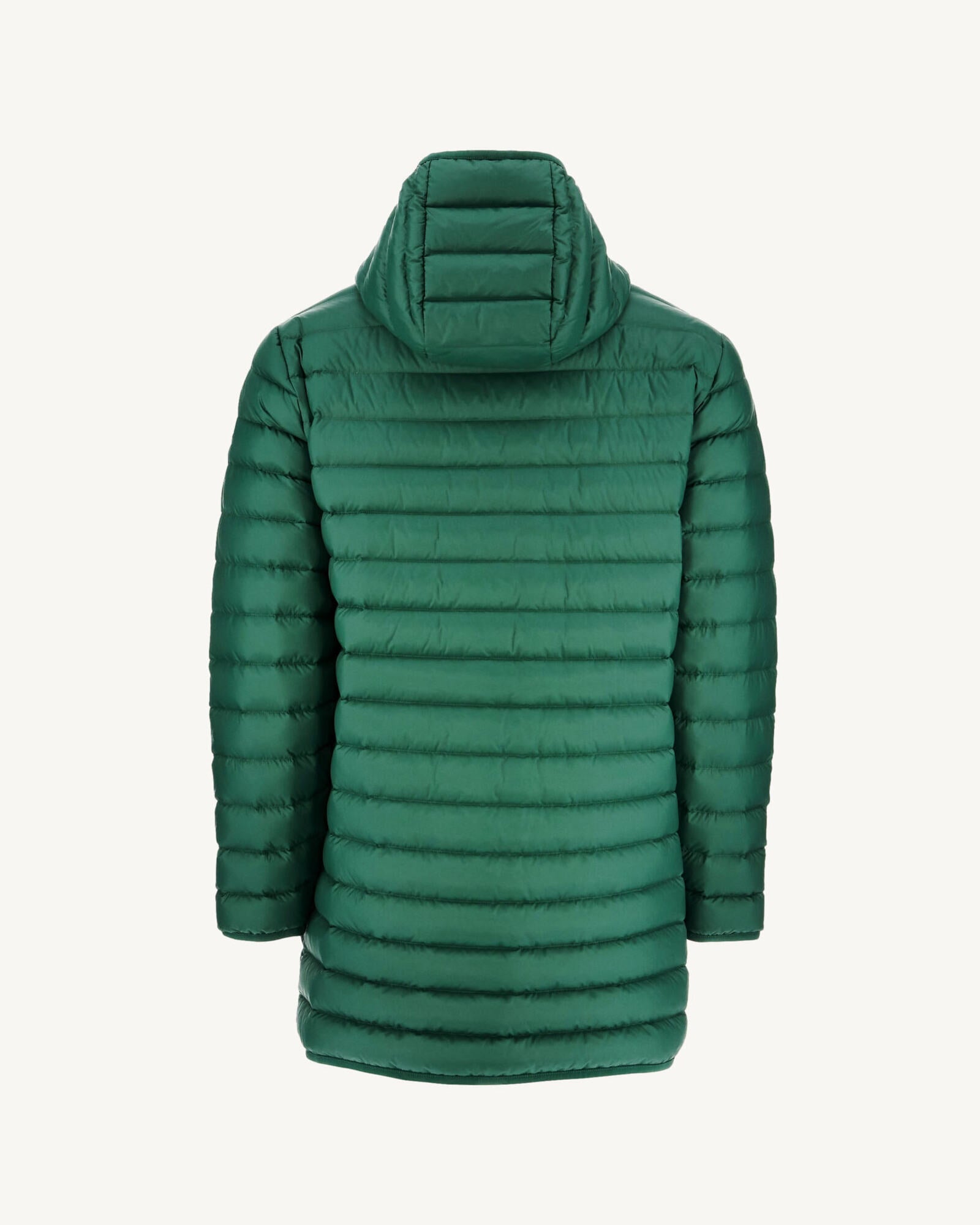 Doudoune longue à capuche Vert foncé Luc