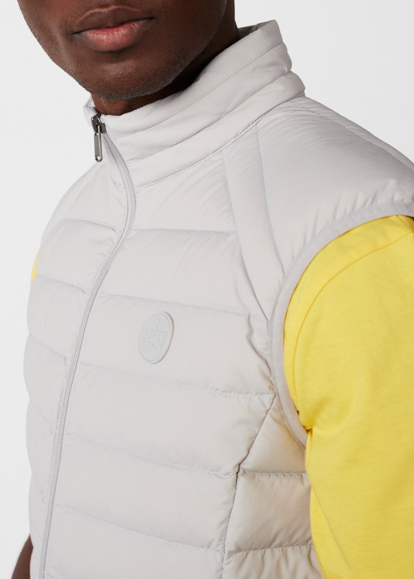 Doudoune sans manches stretch Reflet de mer Arafo