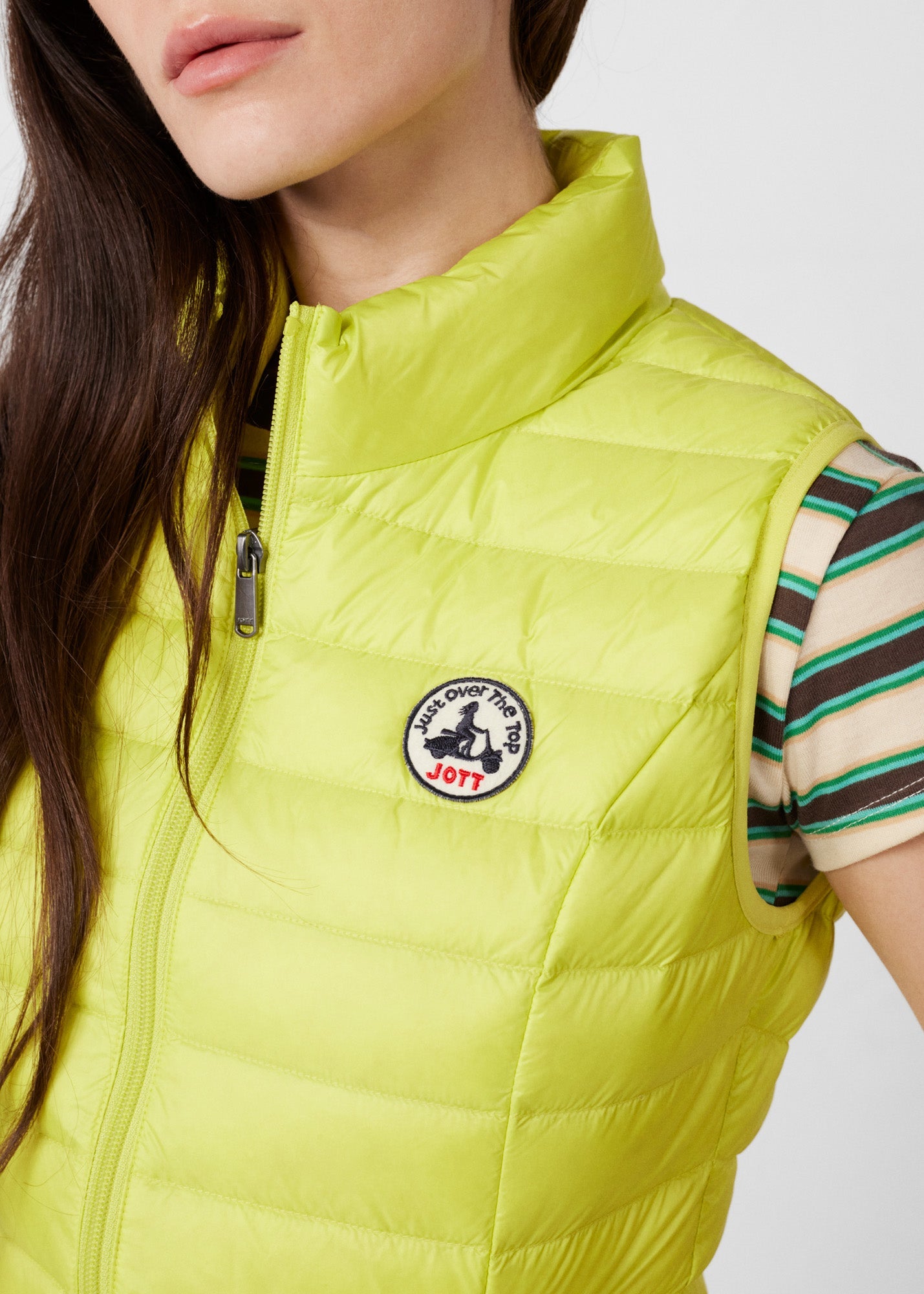 Doudoune légère sans manches Jaune élexir Seda