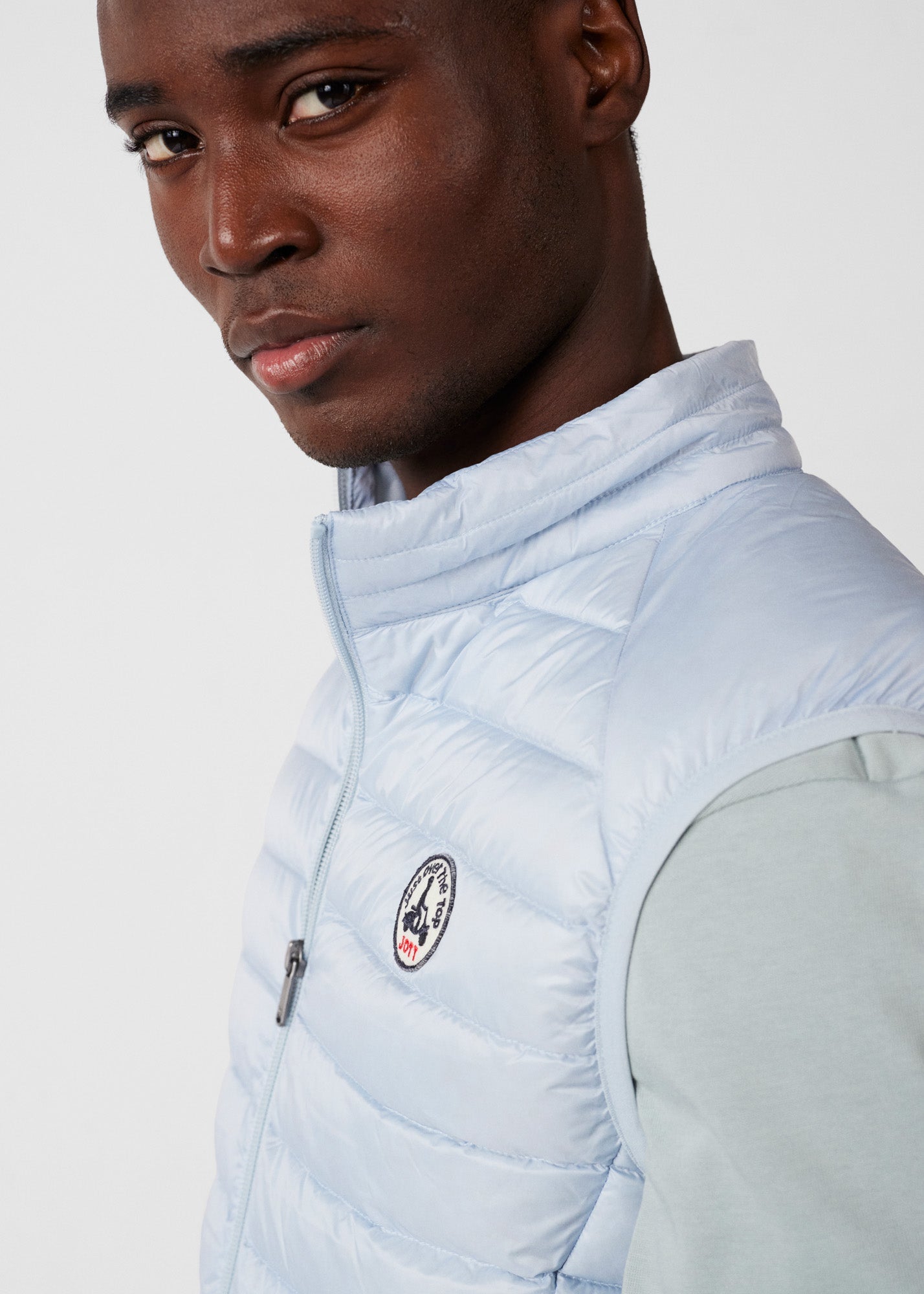 Doudoune sans manches Cendre marine Tom