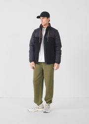 Doudoune sherpa Noir Oleg