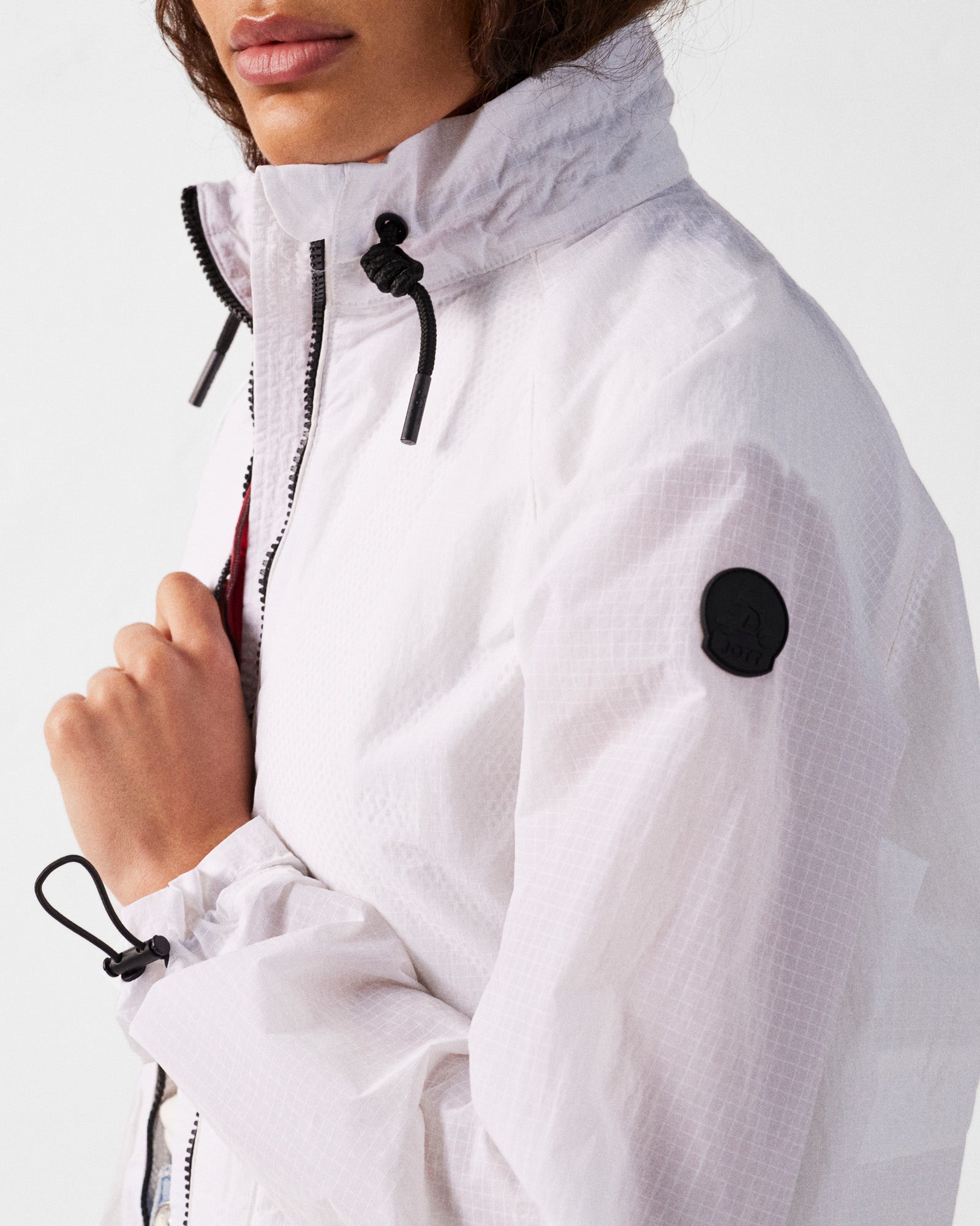 Blouson coupe-vent léger Blanc Edge