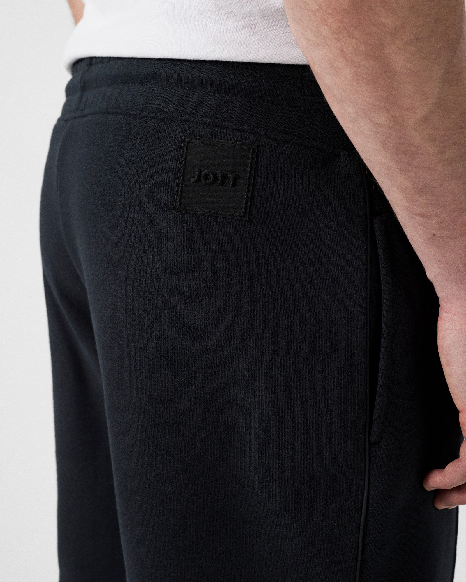 Short bimatière Noir Mustang